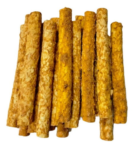 Paquete De Palito De Carnaza Sabor Carne M 100 Piezas.