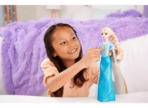 Boneca FROZEN Elsa Musical - HPD93 Mattel - Arco-Íris Toys