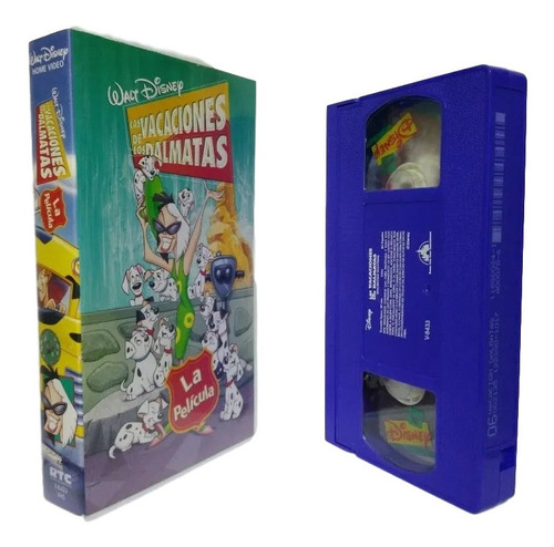 Las Vacaciones De Los Dálmatas Vhs, Clásicos Disney Vintage