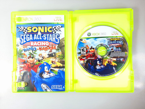 Sonic Sega All-stars Con Banjo-kazooie Xbox 360 Lenny Games (Usado)
