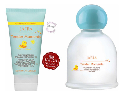 Jafra Tender Moments Fragancia + Protector Solar Para Bebé