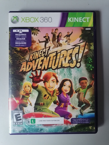 Kinect Adventures Xbox 360 Original Usado Físico 