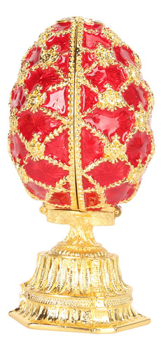 Baratija Decorativa Esmaltada Estilo Faberge Pintada A Mano