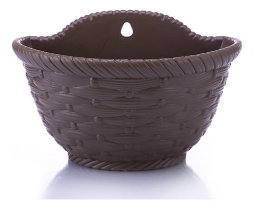 Maceta Colgante Para Jardín, Macetero De Pared, Cubo, Café
