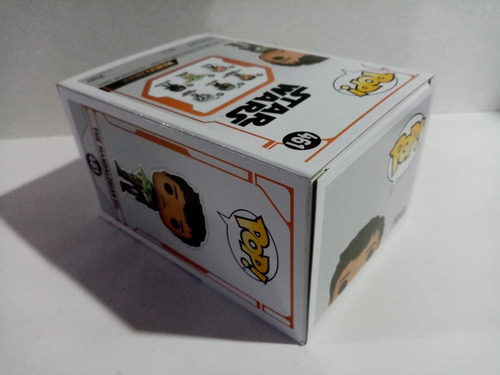 Star Wars The Mandalorian Sin Casco Y Grogu Funko Pop 461 (Usado)