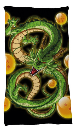 Cobija Frazada Dragon Ball Z Shenlong Esferas Alta Calidad 