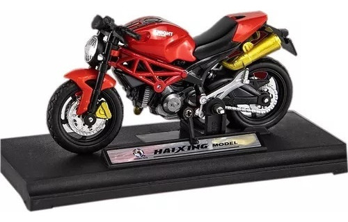 Colección De Coches Metálico En Miniatura Ducati Monster [u]