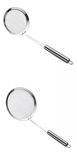 Qianyuu Cuchara Filtrante Para Freír Aceite Skimmer De 2