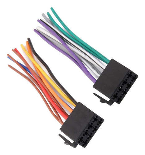 Arnés Conector Universal Radio Autoestéreo 1 Din O 2 Din