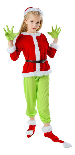 1 Ropa Navideña For Niños For La Fiesta De Santa Greenie Grinch