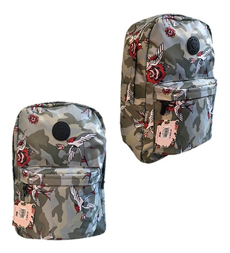 Mochila Espalda Camuflado Unisex 47 Street 0782 Mapleweb