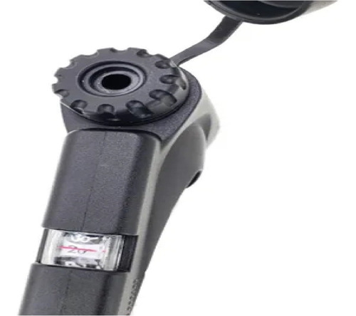 Imagem 4 de 7 de Bomba Mini Giyo Bicicleta Mtb Gp51 Alumínio Manômetro 120psi
