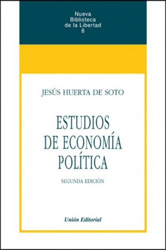 Libro Estudios De Economia Politica