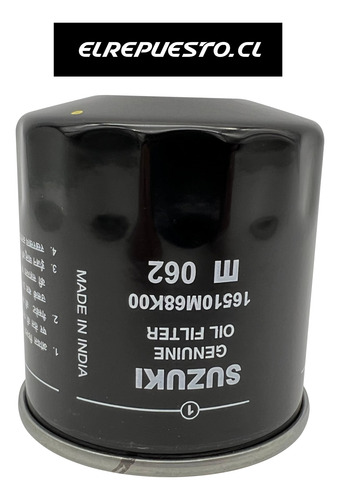Filtro Aceite Suzuki Baleno 1.4 2016 - 2020 Genuino
