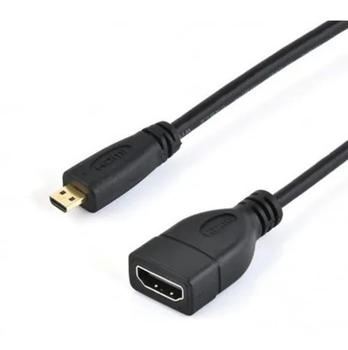 Cable Micro Hdmi Hembra A Hdmi 33 Cm De Largo