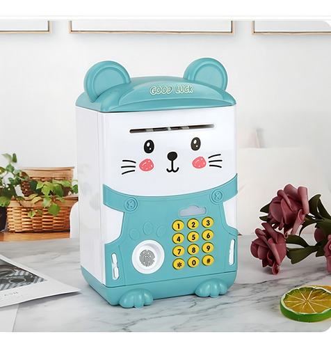 Alcancía Electrónica Niños Juguetes Cerdito Music Saving Box Color Rosa