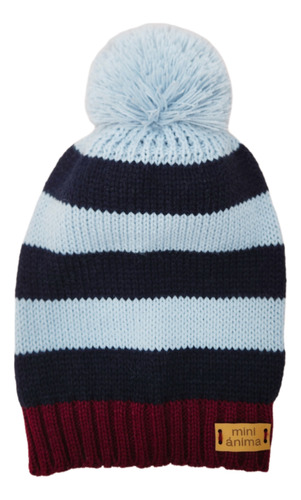 Gorro Beltran Mini Anima Tejido Invierno Abrigo Bordo