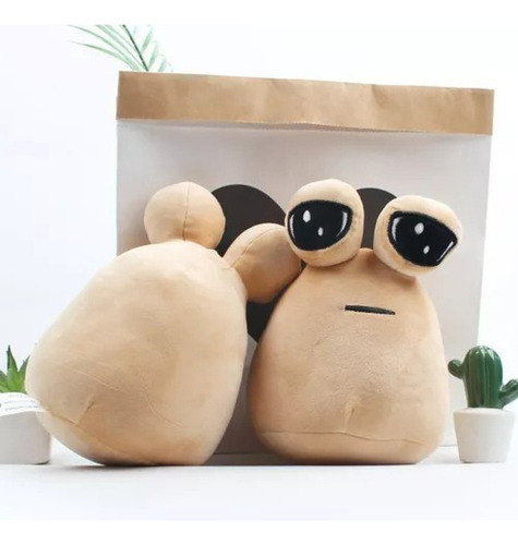 Eee Emoción Alien Pou Furdiburb Muñeco Peluche Juguete