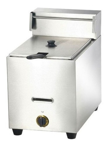 Fritador A Gas De Mesa Acero Inox 6 Lts Lundar