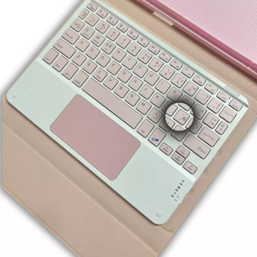 Funda + Teclado Touchpad Español Para iPad Air 11 M3 2025