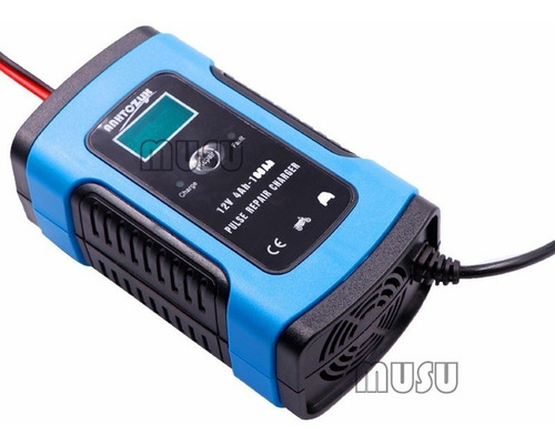 Imagen 2 de 9 de Cargador Inteligente Rápido De Auto O Motocicleta 12v 6a