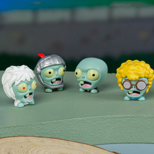 Modelo Mini De Plants Vs Zombies Q Al Azar Para Bebés