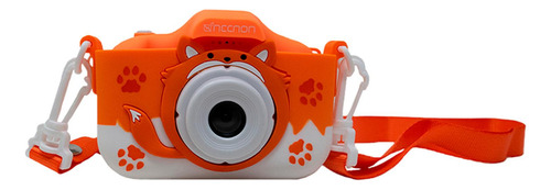 Camara Digital Kids Necnon Ncd-kids2 8mp Zoom 4x 30fps Zorro Naranja