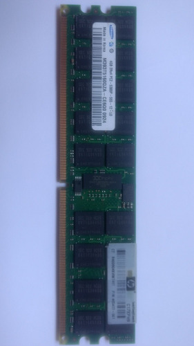 Memória Samsung 16gb(4x4gb) 2rx4 Pc2 5300p Servidores
