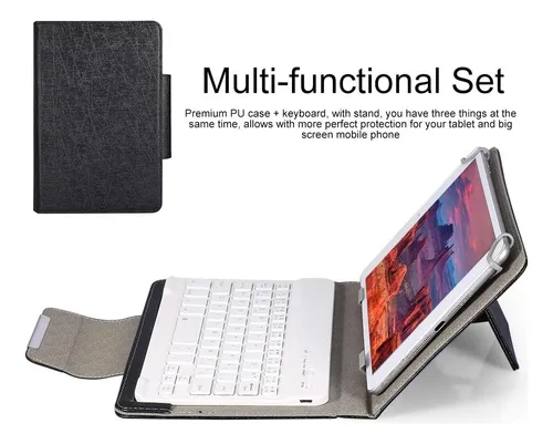 Teclado Bluetooth Inalambrico Con Funda Para Android/ios,