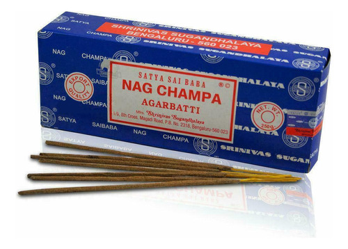 Set De 2 Varillas De Incienso Satya De Sia Baba Nag Champa