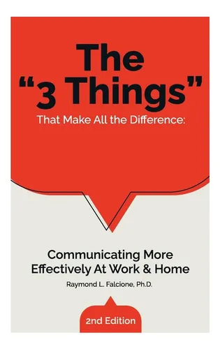 comprar Libro: The 3 Things That Make All The Difference: More At