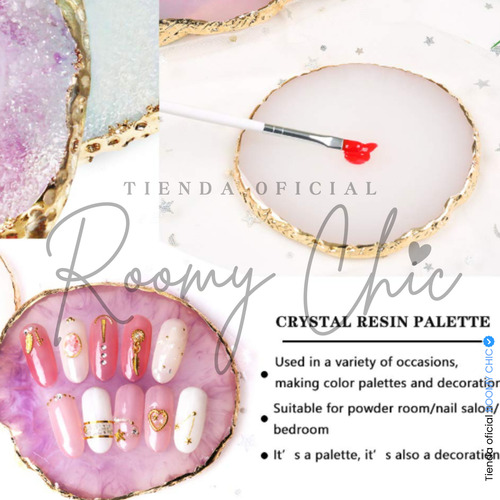 Pinceles Mano Alzada Liner+punteros+paleta Para Arte En Uñas