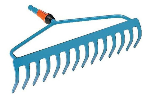 Rastrillo Gardena Combisystem 14 Dientes Celeste