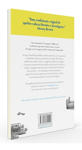 A mandíbula de Caim, de Edward Powys Mathers (Torquemada). Editora Intrínseca Ltda, capa mole, edição brochura em português, 2022