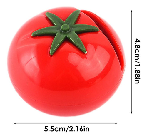 Afiador Para Cortador, Cerâmica Portátil, Formato De Tomate,