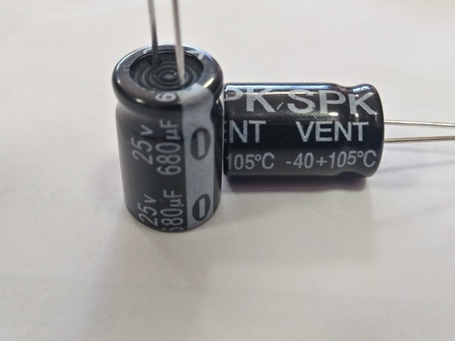 Capacitor Electrolitico Pc Monitor 680uf X 25v X25 Unidades