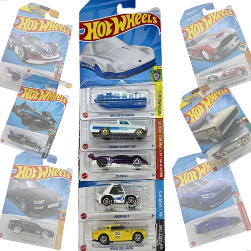 Hot Wheels Premium C/ 5 Carrinhos Sortidos Mattel Original!