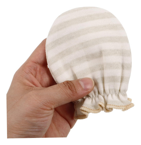 2 Pares De Guantes Antiarañazos Faciales Para Bebés -