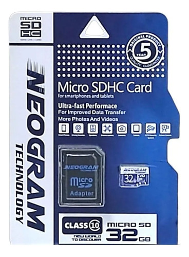 Memoria Micro Sd 32gb Clase 10 Nuevas Y Selladas 32 Gb