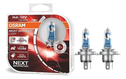 OSRAM NIGHT BREAKER LASER H7, +150% Lámpara de faro Bolivia