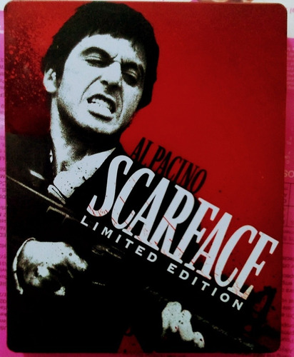 Scarface Bluray Steelbook Edición Limitada Doble