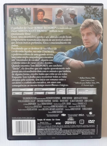 Dvd O Encantador De Cavalos (1998) - Ótimo Estado C/ Encarte (Usado)