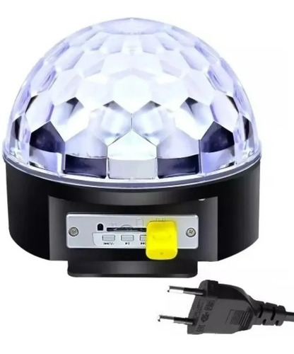 Imagen 1 de 3 de Magic Disco Rítmica/bola De Luces Con Bluetooth
