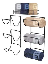 Comprar Soporte De Toallas De Pared - Organizador De 3 Niveles