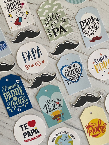 Kit Imprimible Dia Del Padre + Lámina A3 Para Colorear