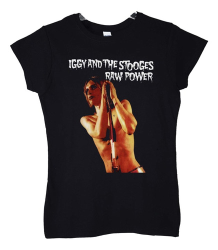 Polera Mujer The Stooges Raw Power Punk Abominatron