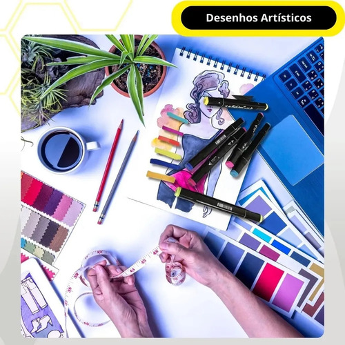 Estuche Para Rotuladores De Punta Doble De 36 Colores