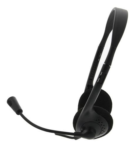 Auricular Xtech Xth-240 Usb Con Micrófono Ajustabe Negro