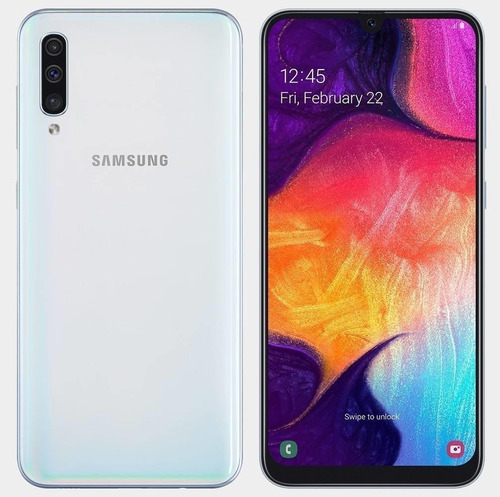 Samsung Galaxy A50 Dual SIM 64 GB Blanco 4 GB RAM