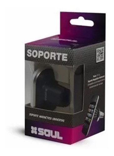 Soporte Celular Gps Auto Ventilacion Rejilla Magnetico Iman